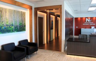 Northwest Surgery Center Waiting Room - Exam room entrance